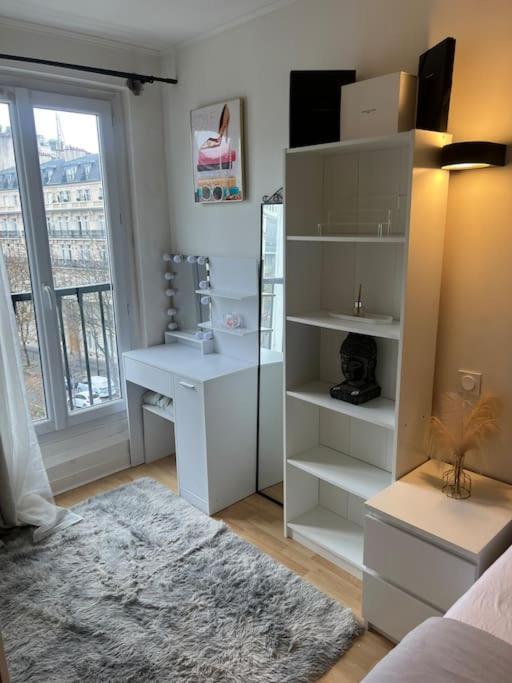 Appartement Paris Vue Tour Eiffel Trocadero Buitenkant foto