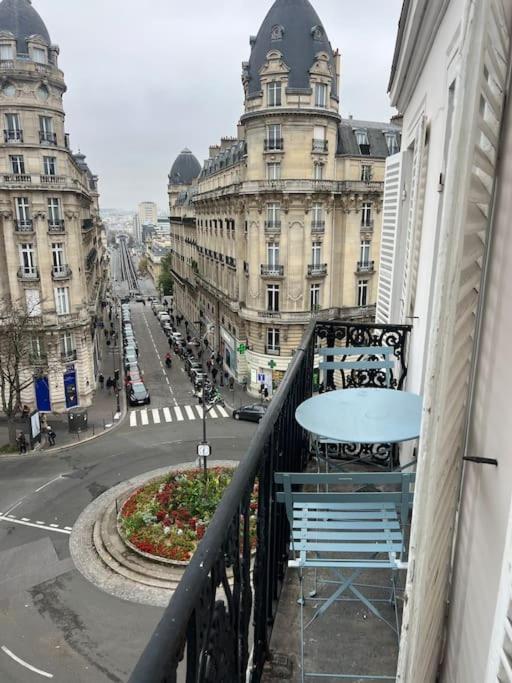 Appartement Paris Vue Tour Eiffel Trocadero Buitenkant foto